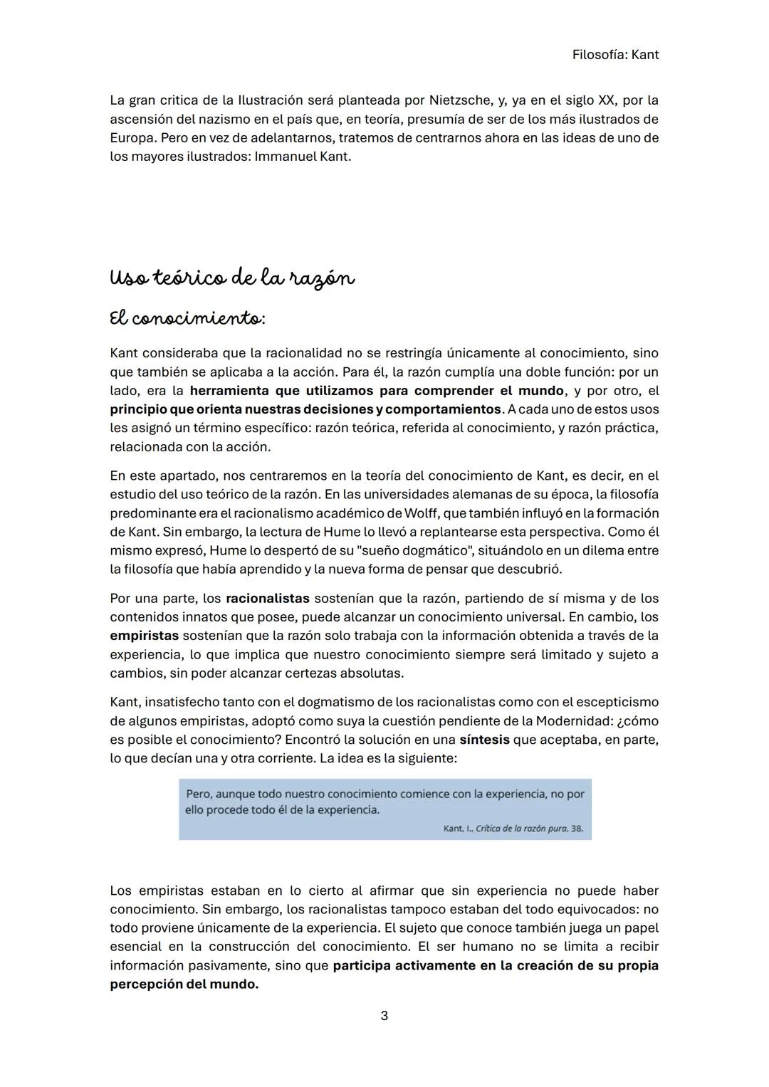 # KANT Filosofía: Kant
# Kant y la Ilustración
## La Ilustración
La Ilustración es un movimiento cultural de alcance muy amplio. Es quizá