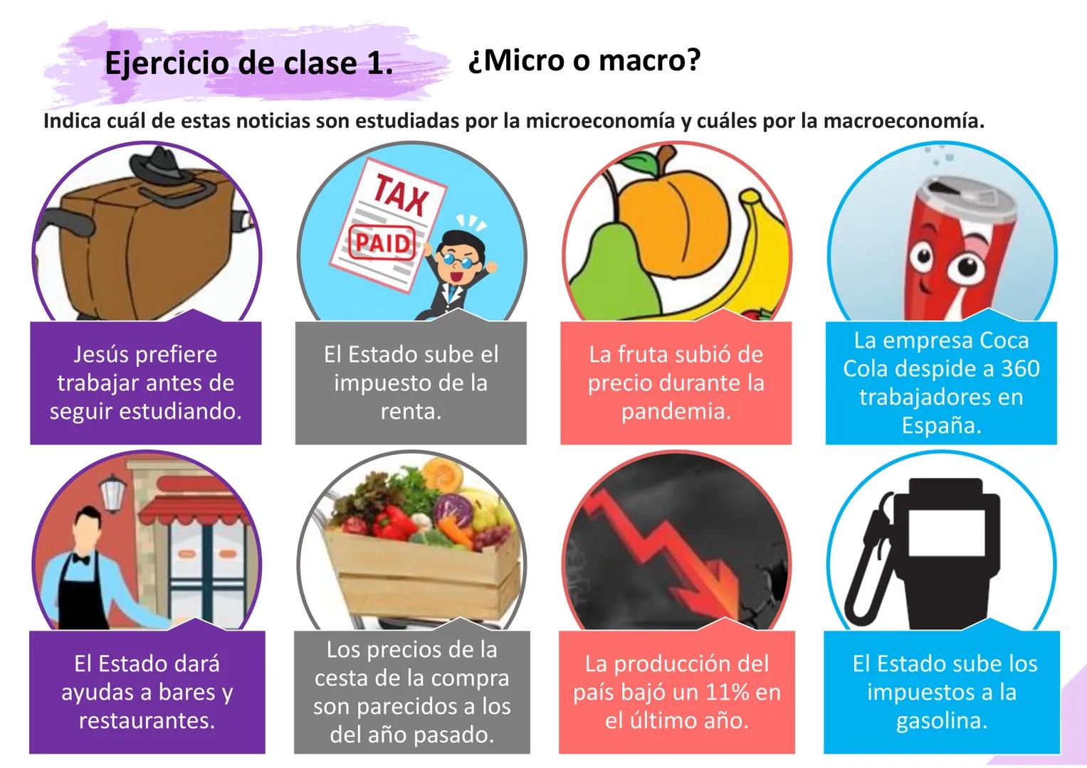 --- OCR Start ---
DIAPOSITIVAS 1º BACHILLERATO
UNIDAD 8. LA MACROECONOMÍA
Material elaborado por:
Econosublime
@Econosublime
Material editad