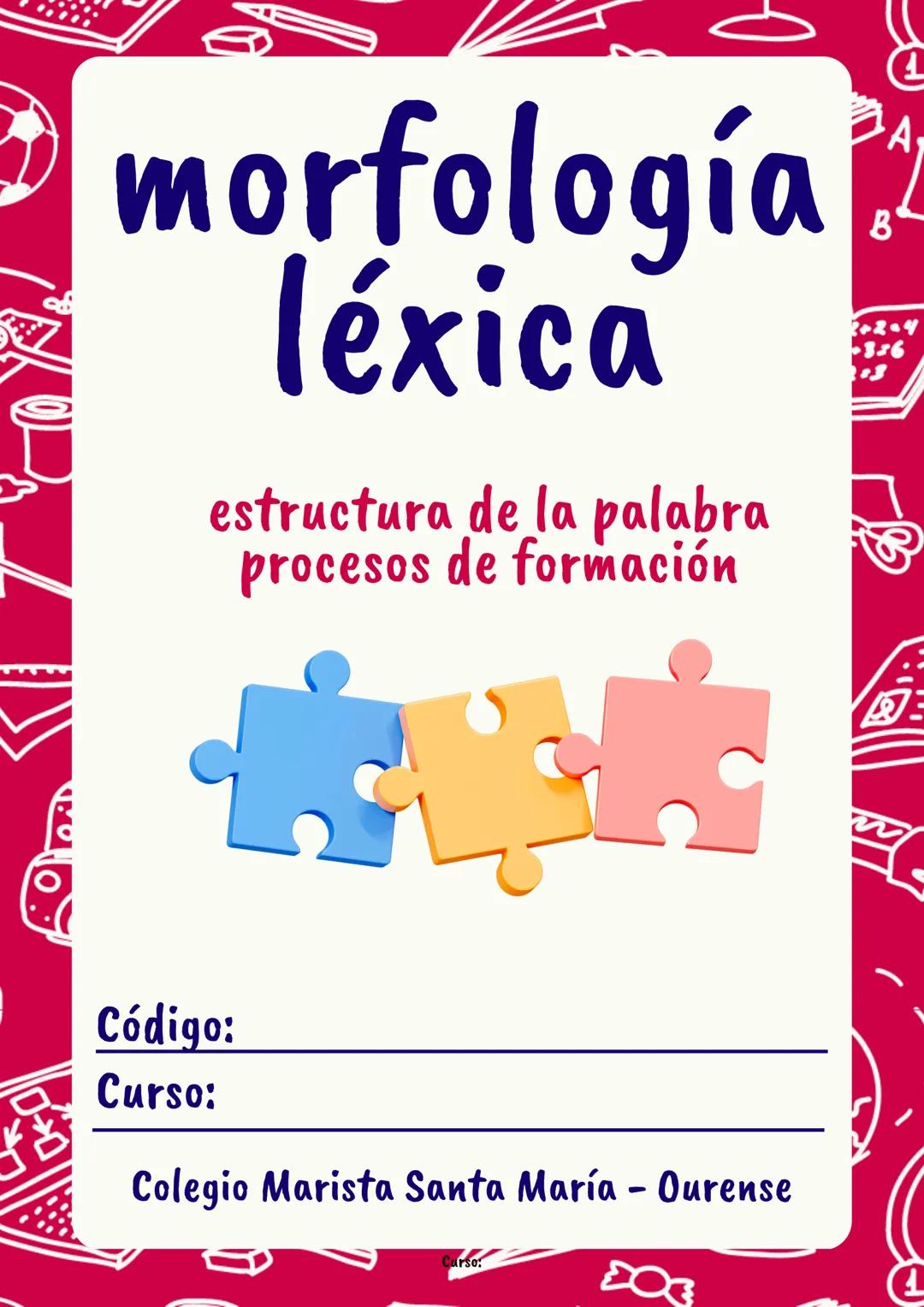 morfología léxica
