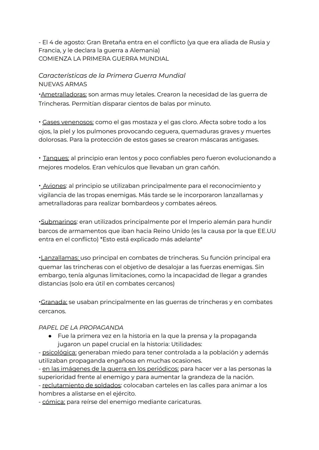 # TEMA 5: la primera guerra mundial
BALCANES: Eslovenia, Croacia, Bosnia-Herzegovina, Montenegro, (Kosovo), Serbia,
Albania, Macedonia del n