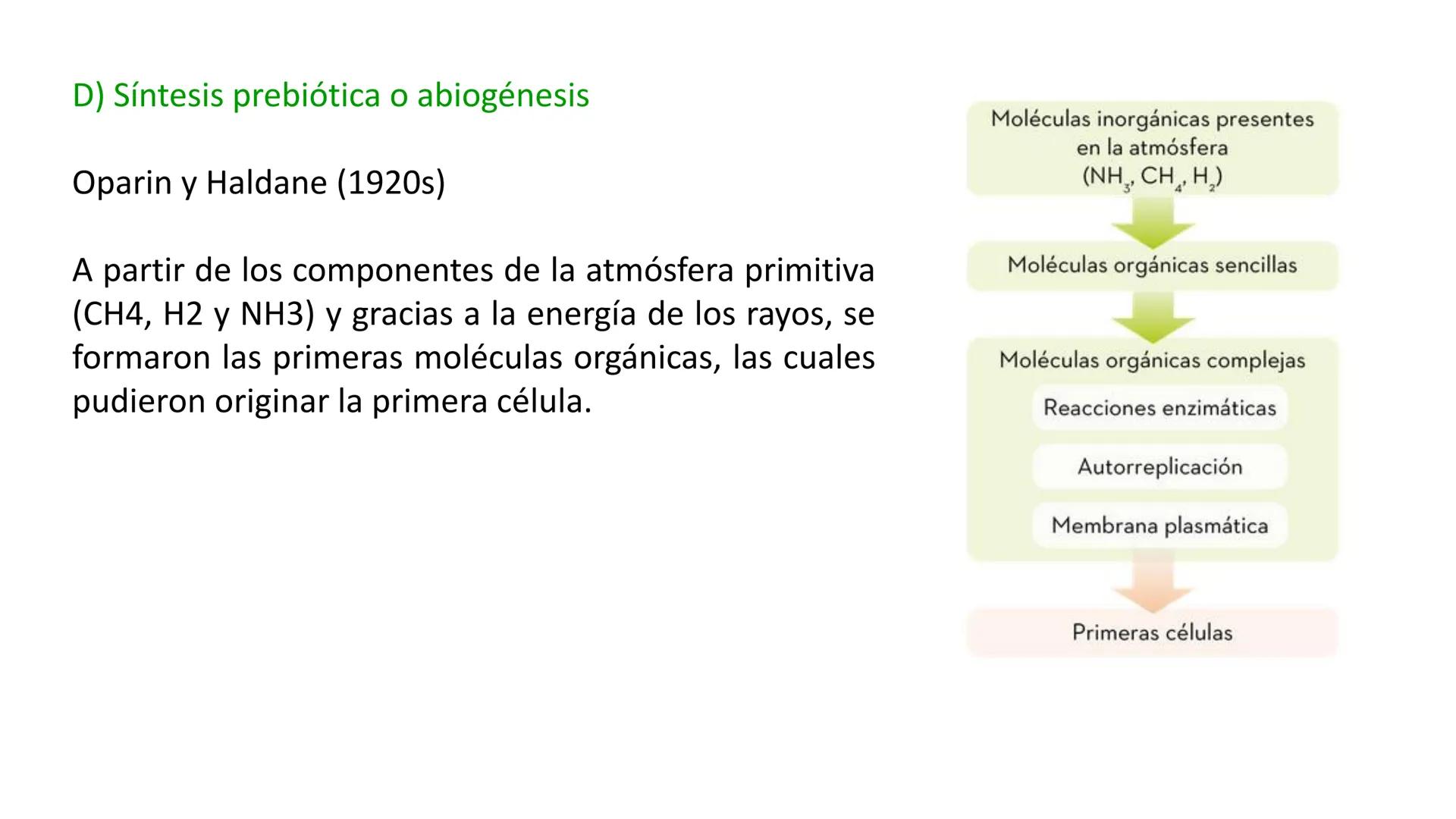 # ORIGEN Y EVOLUCIÓN
# DE LOS SERES VIVOS El origen de la vida Hipótesis sobre
el origen de la
vida
Creacionismo
Experimento de Redi
Generac