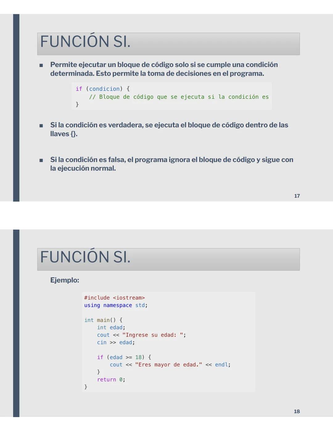 # PROGRAMACIÓN
1º BAT.
PARTES PROGRAMA
main.cpp X
```
1 #include <stdio.h>
2
3 int main()
4 {
5 printf("hello world\n");
6
7 }
```
8
2
1