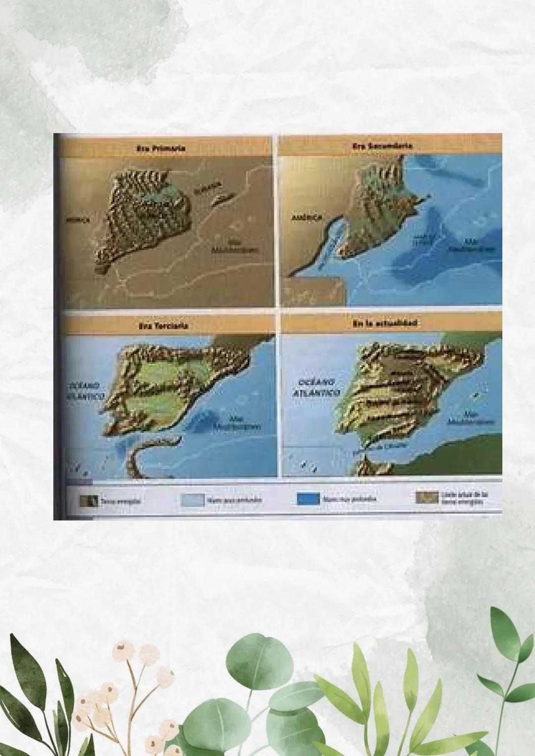 --- OCR Start ---
темаг
2
EL RELIEVE
CARRACTERES GENERALES DEL RELIEVE ESPAÑOL
1.- La elevada altitud media. Sólo es superada en Europa por