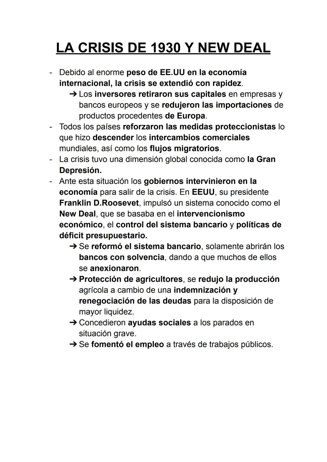 --- OCR Start ---
EL PERIODO DE ENTREGUERRAS
- La década de 1920 estuvo marcada por las consecuencias
de la 1<sup>o</sup> GM.
- Europa vive