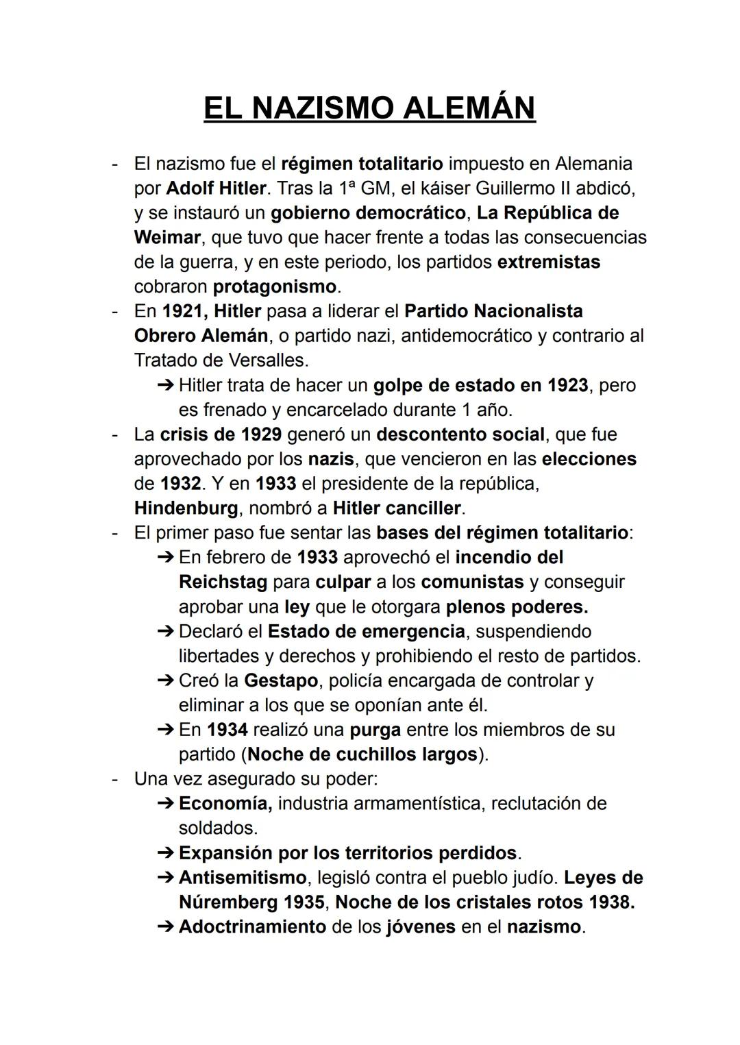 --- OCR Start ---
EL PERIODO DE ENTREGUERRAS
- La década de 1920 estuvo marcada por las consecuencias
de la 1<sup>o</sup> GM.
- Europa vive