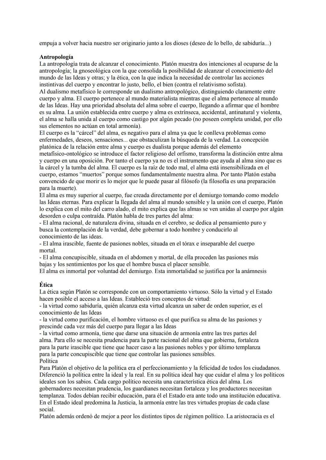 # FILOSOFÍA ANTIGUA
# PLATÓN
## Introducción
Platón era de familia aristocrática por lo que estaba metido en política. Tras sufrir una inj