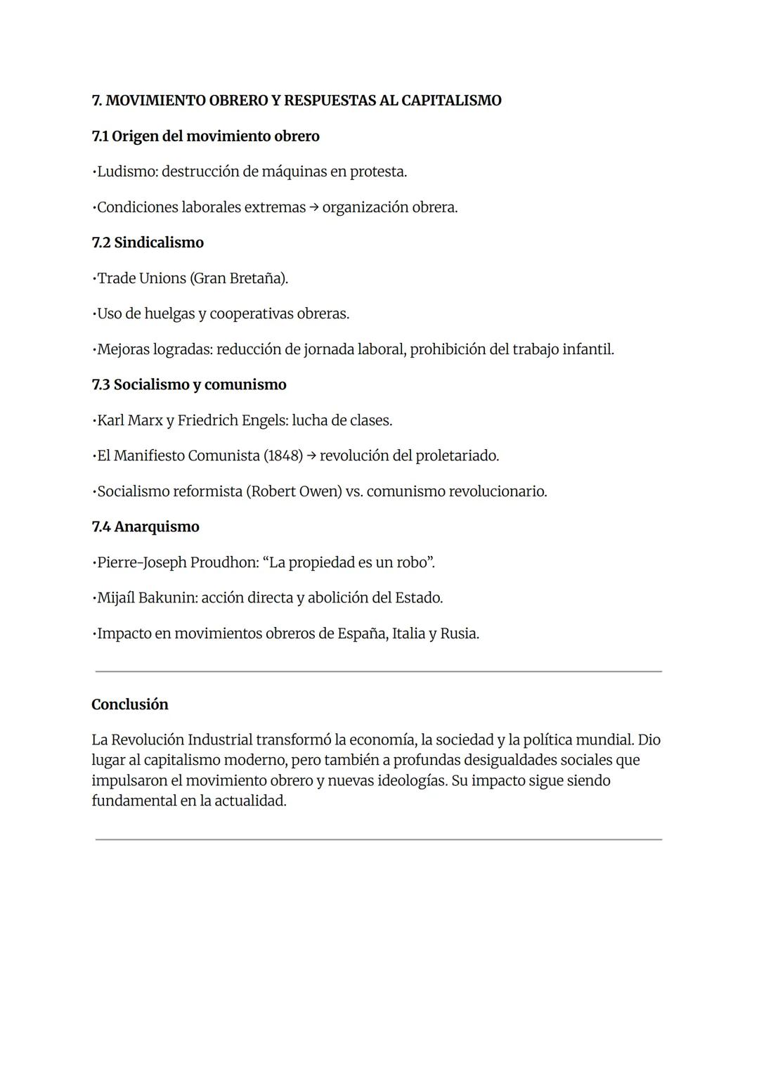 APUNTES: REVOLUCIÓN INDUSTRIAL
1. ORÍGENES Y FACTORES DE LA REVOLUCIÓN INDUSTRIAL
1.1 Crecimiento demográfico
•Aumento de la población en