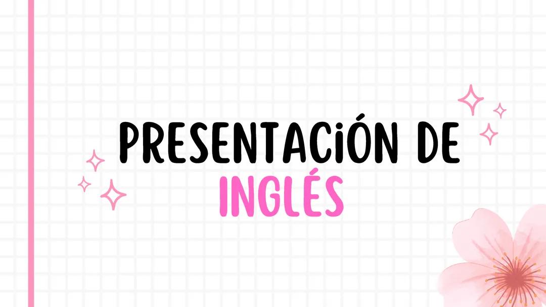 Presentación de pasados y presentes de 2 ESO