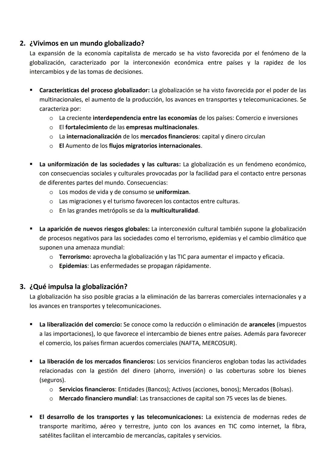 # LA REVOLUCION GLOBAL DIGITAL
0. La organización de la economía:
La globalización es un fenómeno económico favorecido por la digitalizaci
