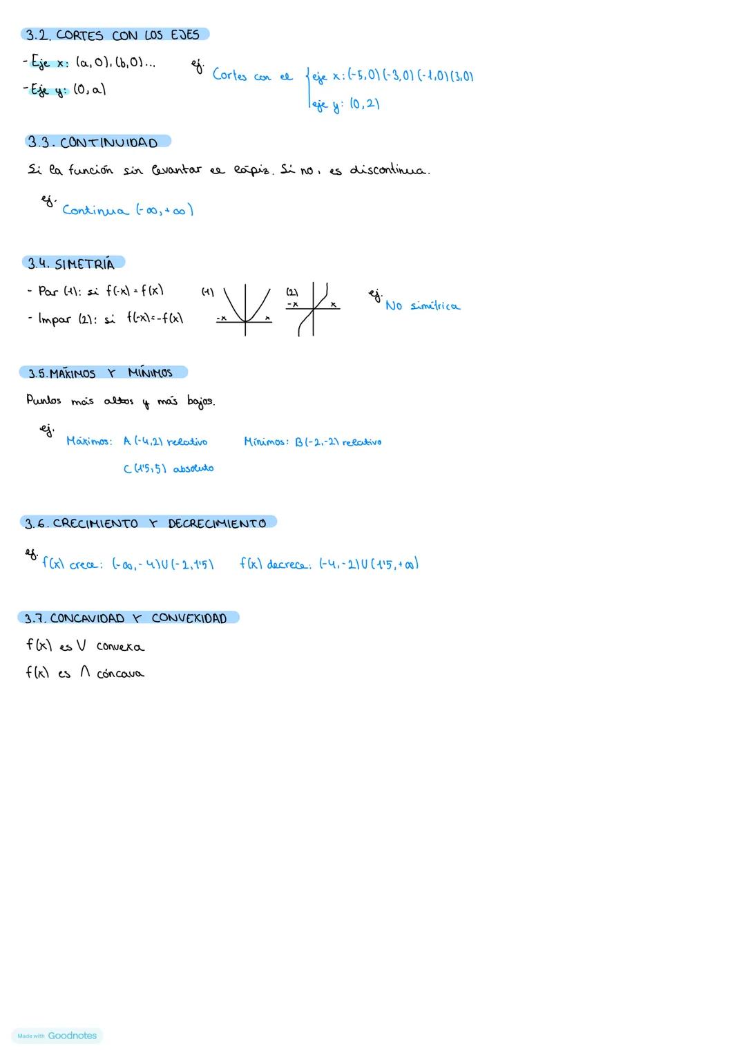 # 1. CONCEPTO DE FUNCIÓN
## 1.1. FUNCIÓN
a. f(x)= x²+1
b. f(x)=ex
c. f(x)= 3x-1
d. y=
y=f(x)
## 1.2. ESTUDIO DEL DOMINIO DE FORMA GRÁFIC