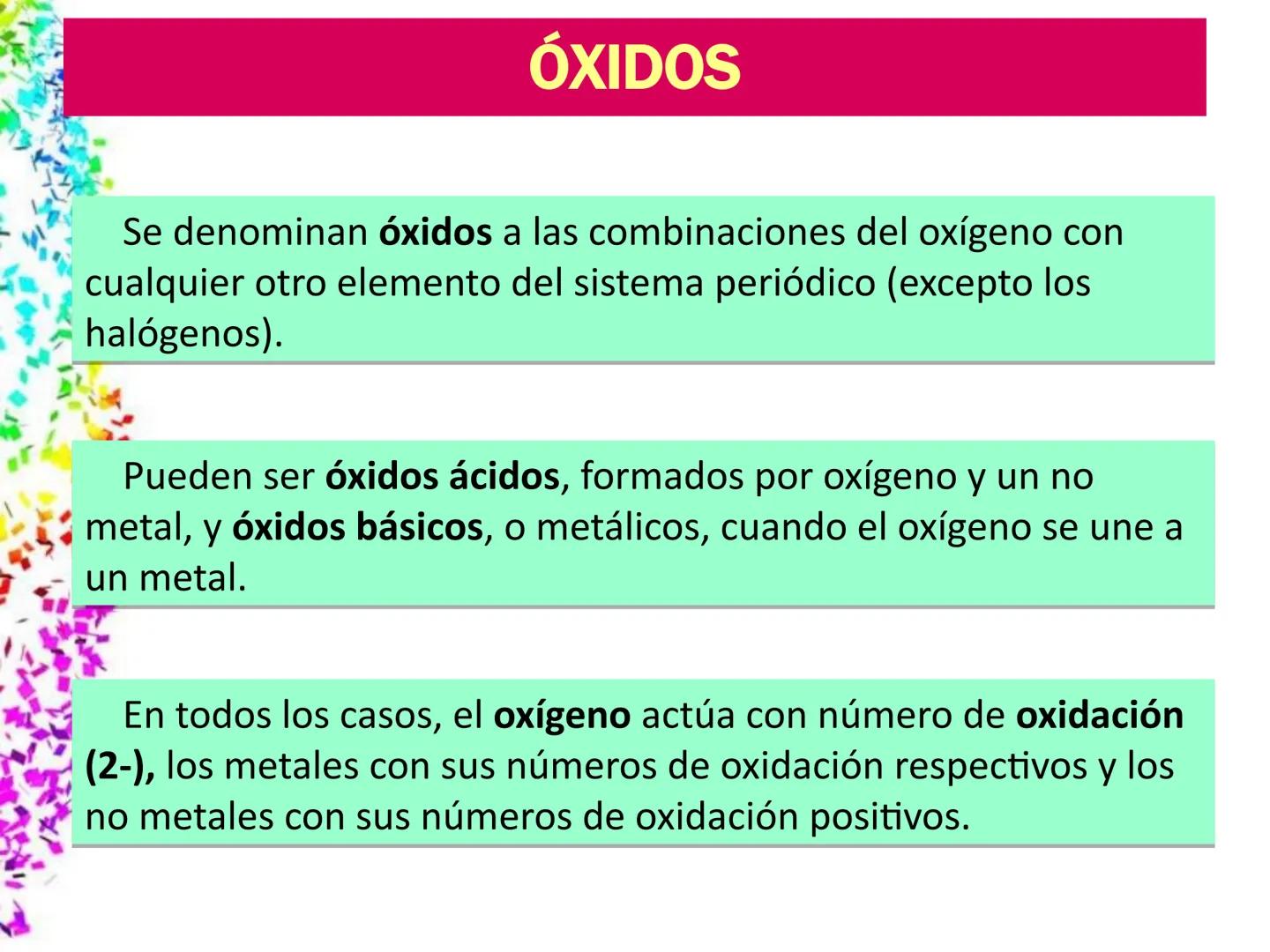 # IDEAS PREVIAS
* Compuesto: sustancias formadas por dos o mas
elementos. Pueden ser : binarios (HCI),
ternarios (H₂CO₄), cuaternarios (N