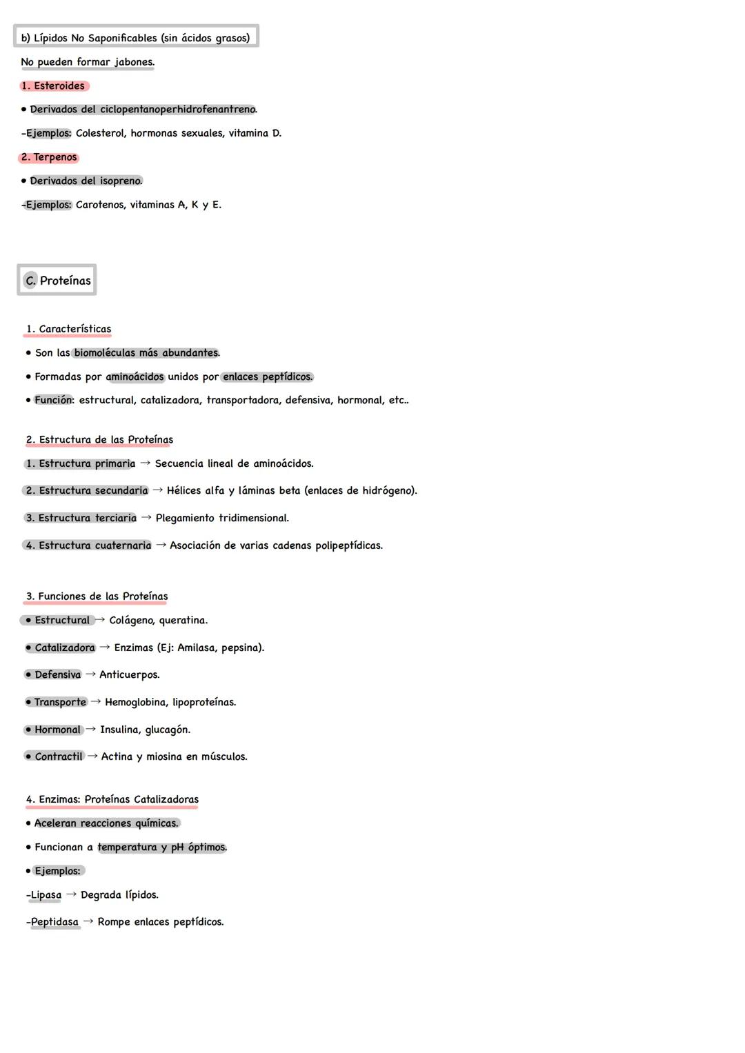 # Bioquímica
1. Seres vivos e inertes
Los seres vivos se diferencian de los seres inertes porque:
* Se nutren.
* Se relacionan con su