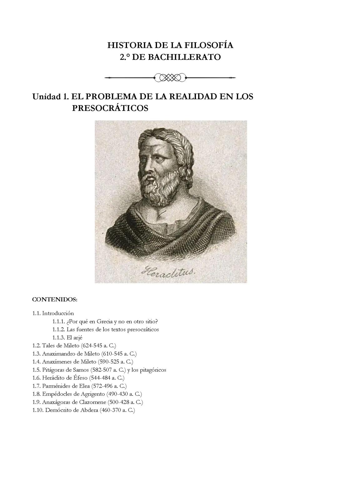 Los presocráticos