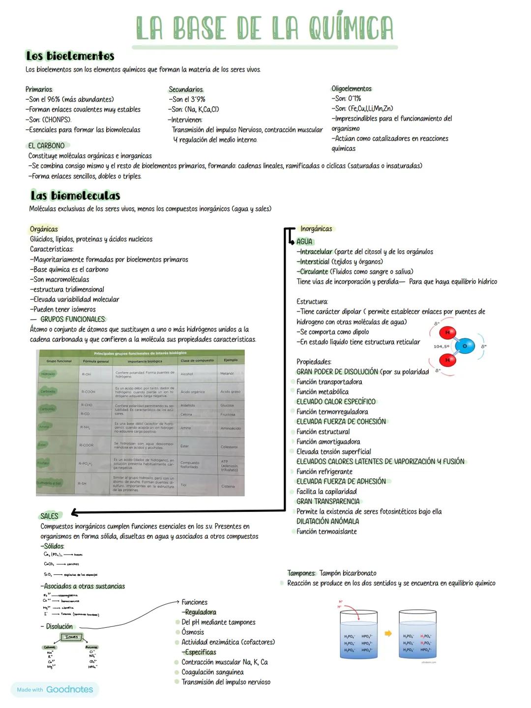 La base de la química