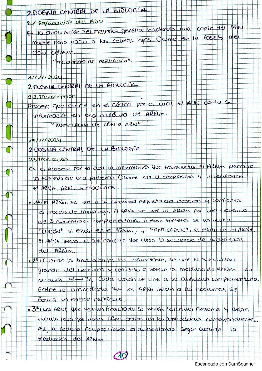 22/10/2024.
TEMA 2
GENETICA
INDICE
1. Los ácidos nucleoicos.
Al composición y estructura de los ácidos nucleica....
1.2. AON.
13 EL ARN
2.
