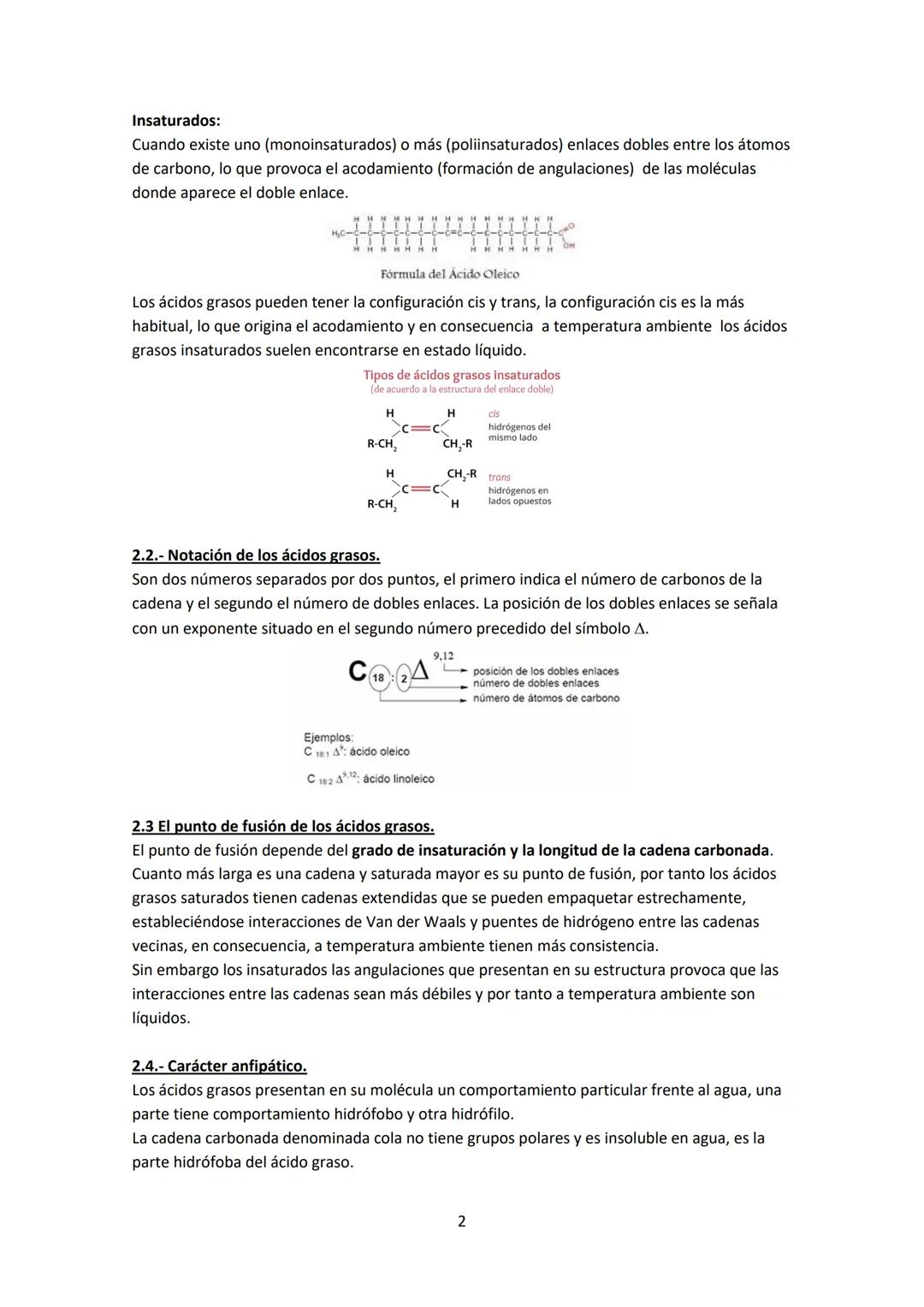 --- OCR Start ---
UNIDAD 3: LÍPIDOS.
1.- CARACTERÍSTICAS GENERALES.
- Es un grupo muy heterogéneo, no son polímeros (no están formados por u