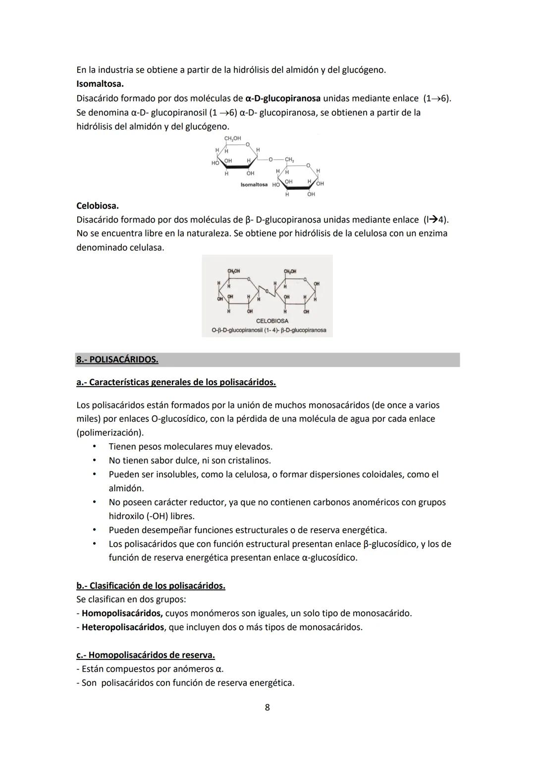 1.- CONCEPTO DE GLÚCIDO.
UNIDAD 2 - GLÚCIDOS
Los glúcidos son biomoléculas formadas por C, Hy O en una proporción CnH2nOn
Se les llaman tamb