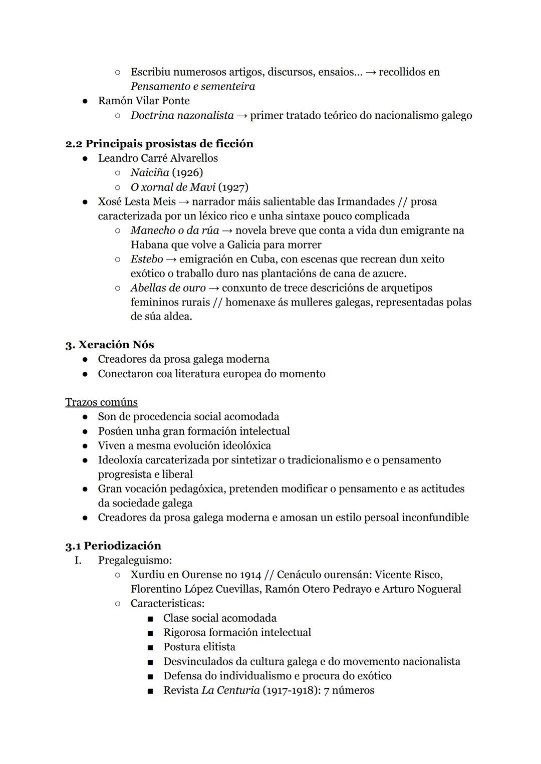 # PRIMEIRO TERZO DO SÉCULO XX
Pequeno contexto de todo o século
Caracterizado por incremento do proceso desaleguizador dos séculos precede