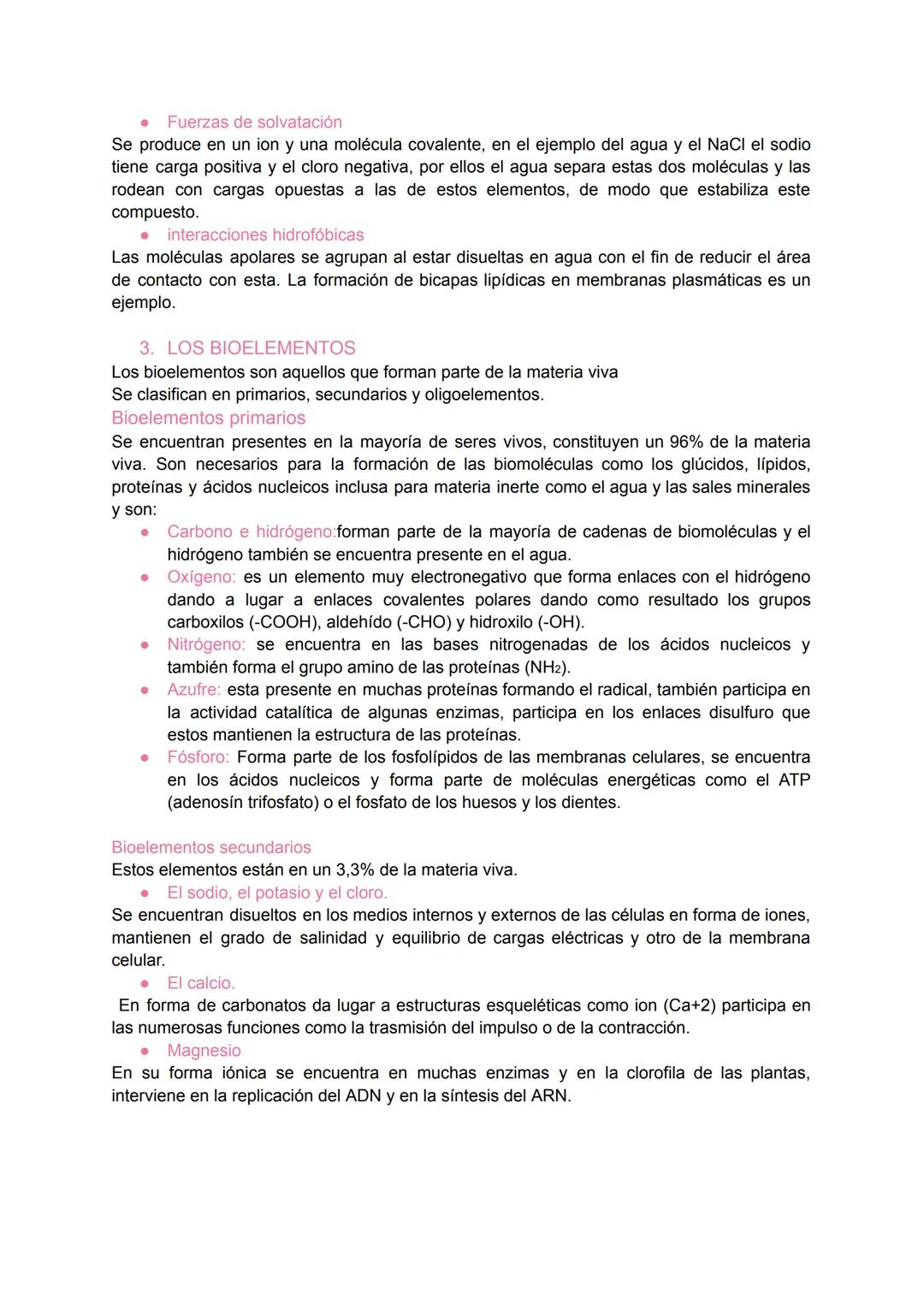 # 1. BIOELEMENTOS Y BIOMOLÉCULAS.
La biología es la ciencia que estudia a los seres vivos en nivel estructural y funcional.
La materia ine