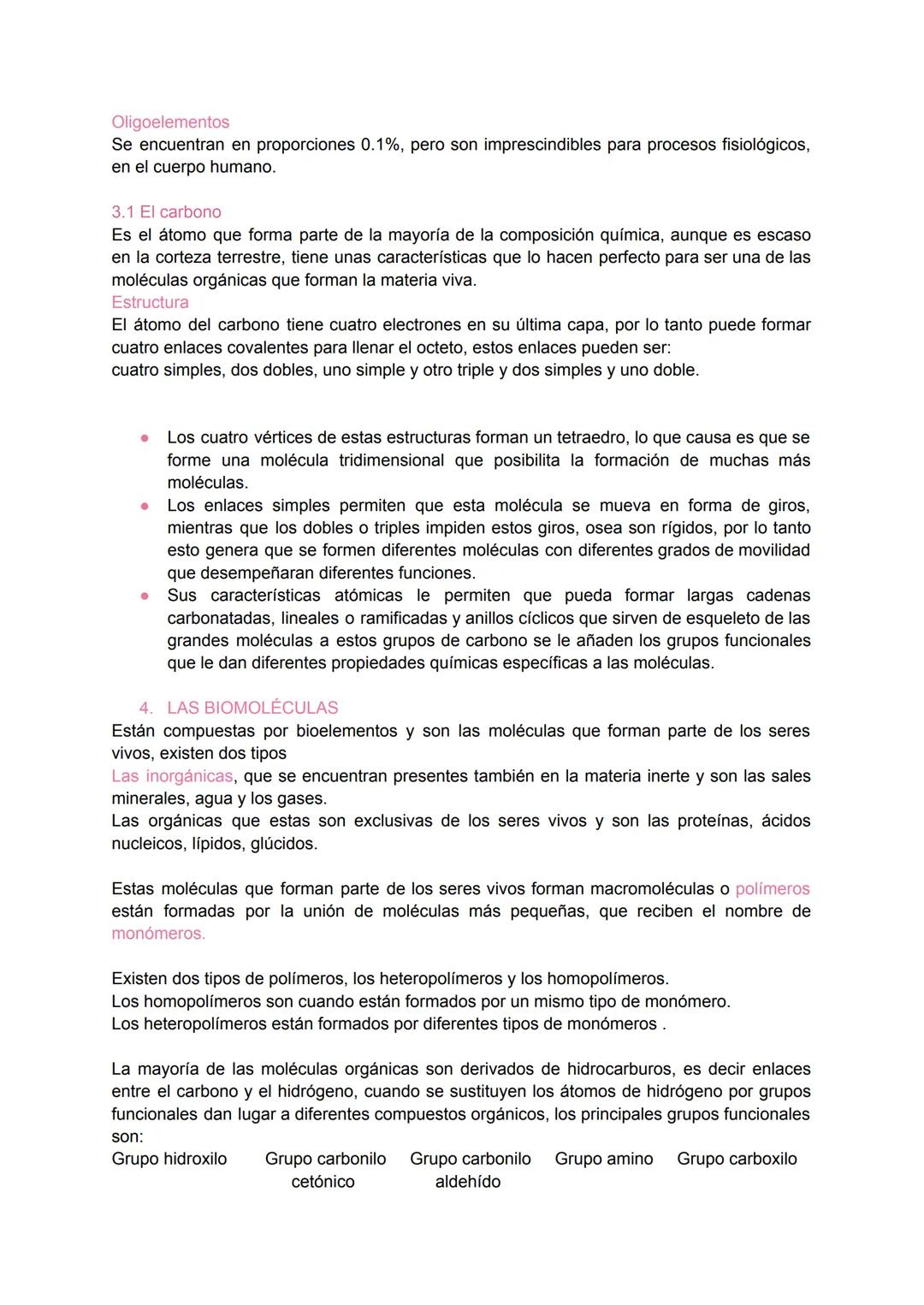 # 1. BIOELEMENTOS Y BIOMOLÉCULAS.
La biología es la ciencia que estudia a los seres vivos en nivel estructural y funcional.
La materia ine