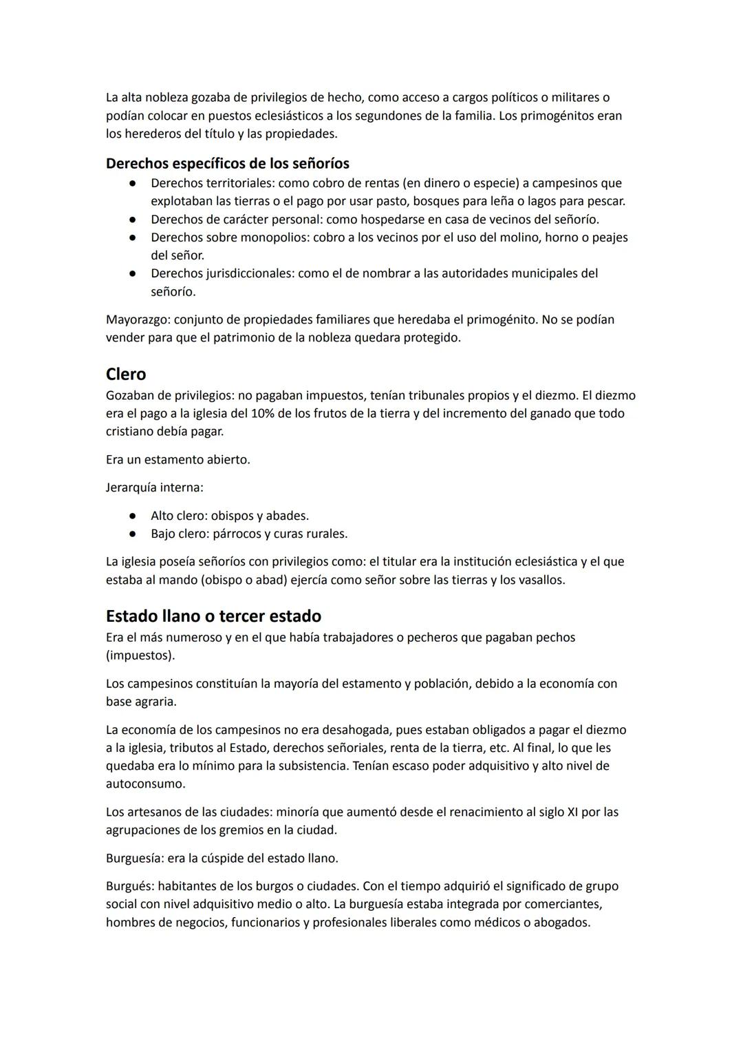 # EL ANTIGUO RÉGIMEN EUROPEO
En el siglo XVI al XVIII. Características:
- Economía de base agrícola y bajos rendimientos, se limitaba al c
