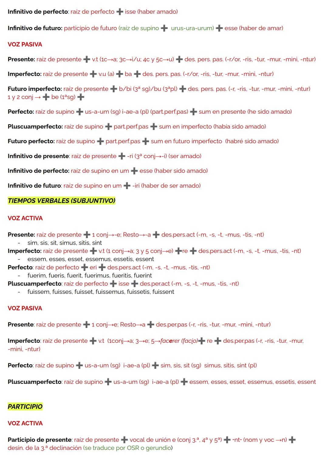 # DECLINACIONES
| | 1ª | | 2a | | 3ª (*imp) | | 4a | | 5a |
|---|---|---|---|---|---|---|---|---|---|
| | M,F | N | M,F | N | M