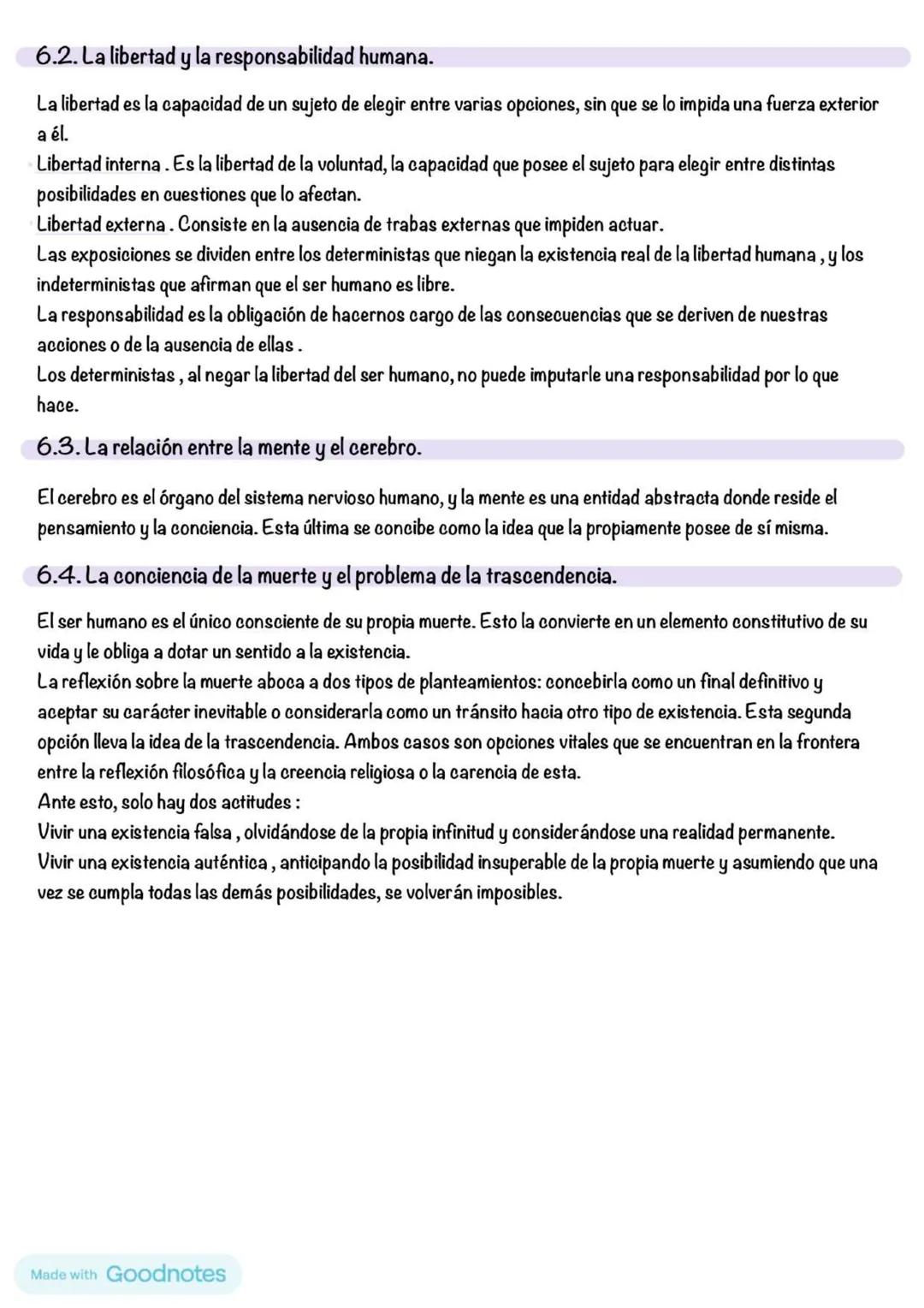Tema 3
# El ser humano: el sentido de su existencia
I.La antropología filosófica.
A partir de Aristóteles, algunos filósofos crearon una