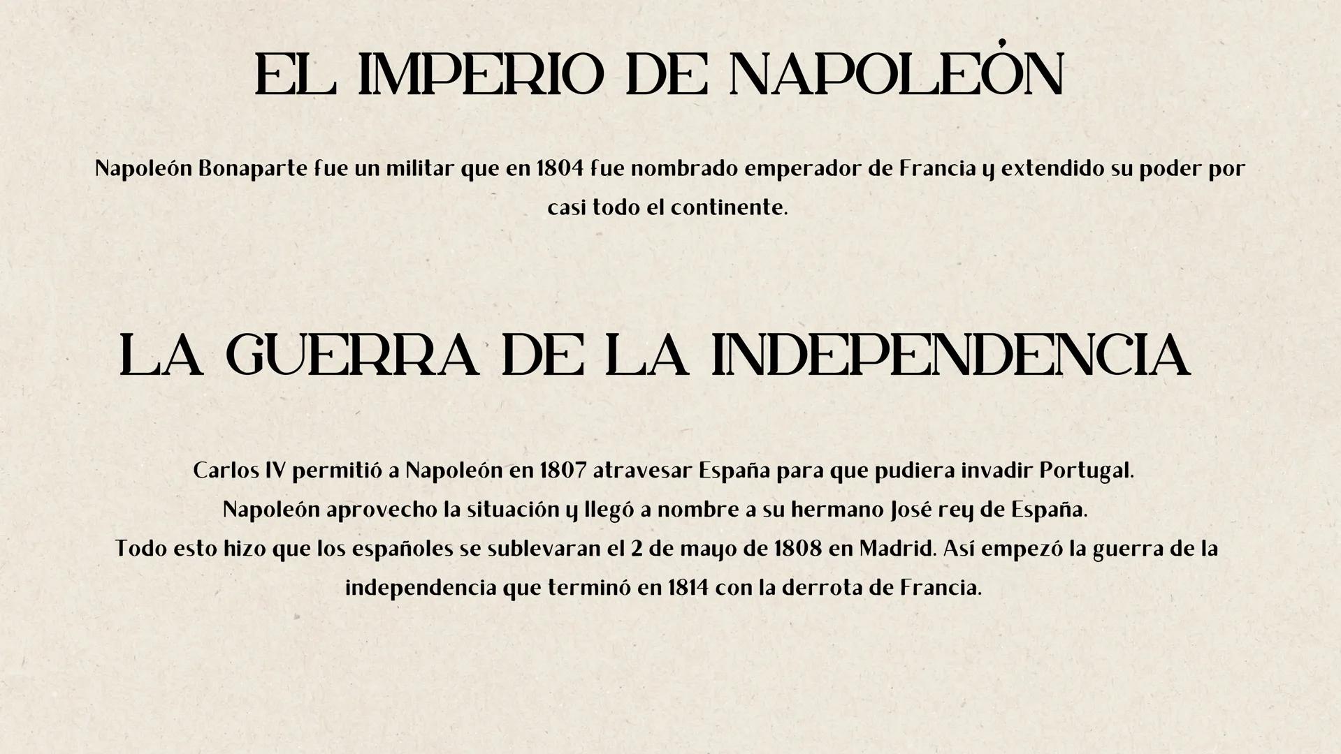 # ¿QUÉ HEMOS HEREDADO DEL
# SIGLO XIX?
Presentado por Cucurella # İNDICE
01 Así empezó la edad
contemporánea
02 El imperio de Napoleón y