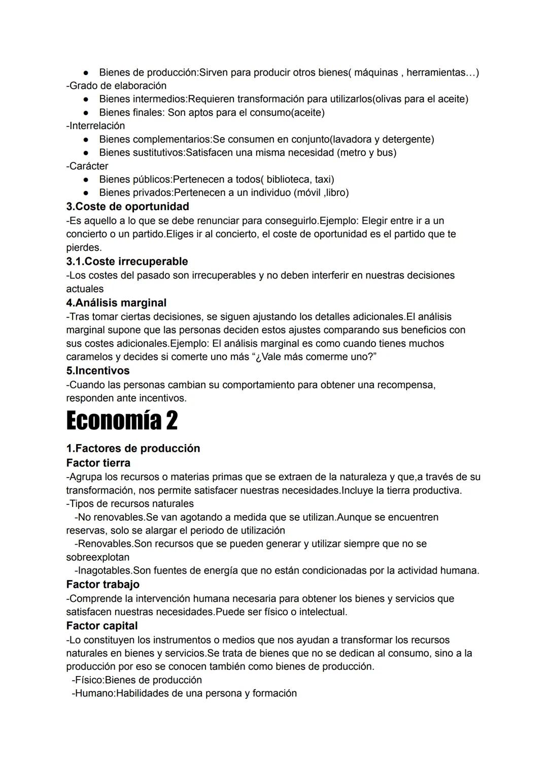 # Economía 1
1.Definición economía.
-Es una ciencia que trata de satisfacer las necesidades humanas, utilizando los recursos
naturales
1.2.