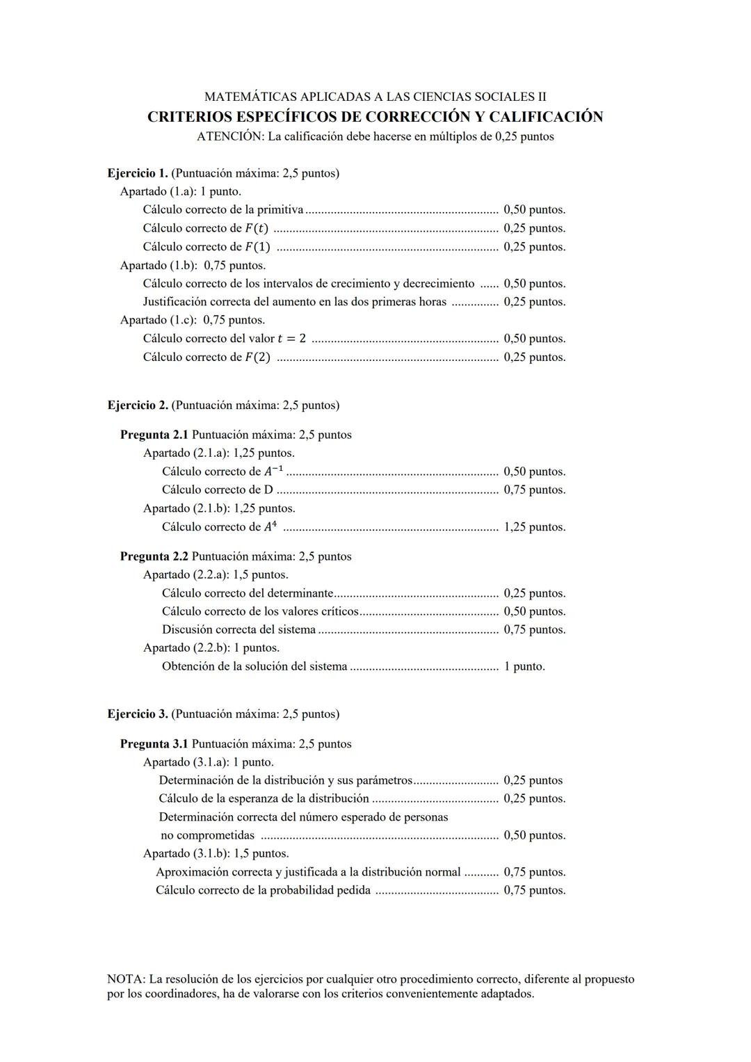 # UNIVERSIDADES PÚBLICAS DE LA COMUNIDAD DE MADRID
PRUEBA DE ACCESO A LA UNIVERSIDAD
Curso 2024-2025
MATERIA: MATEMÁTICAS APLICADAS A LAS C