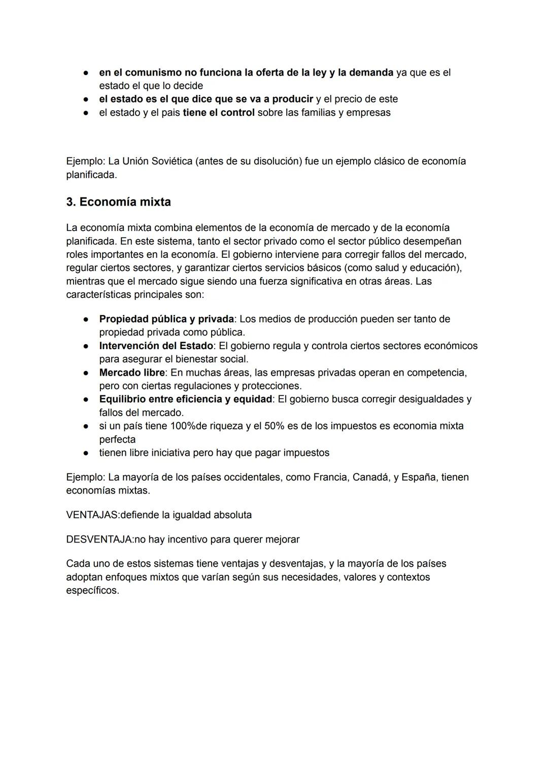 # 1. Capitalismo
capitalismo, las decisiones sobre la producción, distribución y consumo de bienes y
servicios son tomadas por los individuo