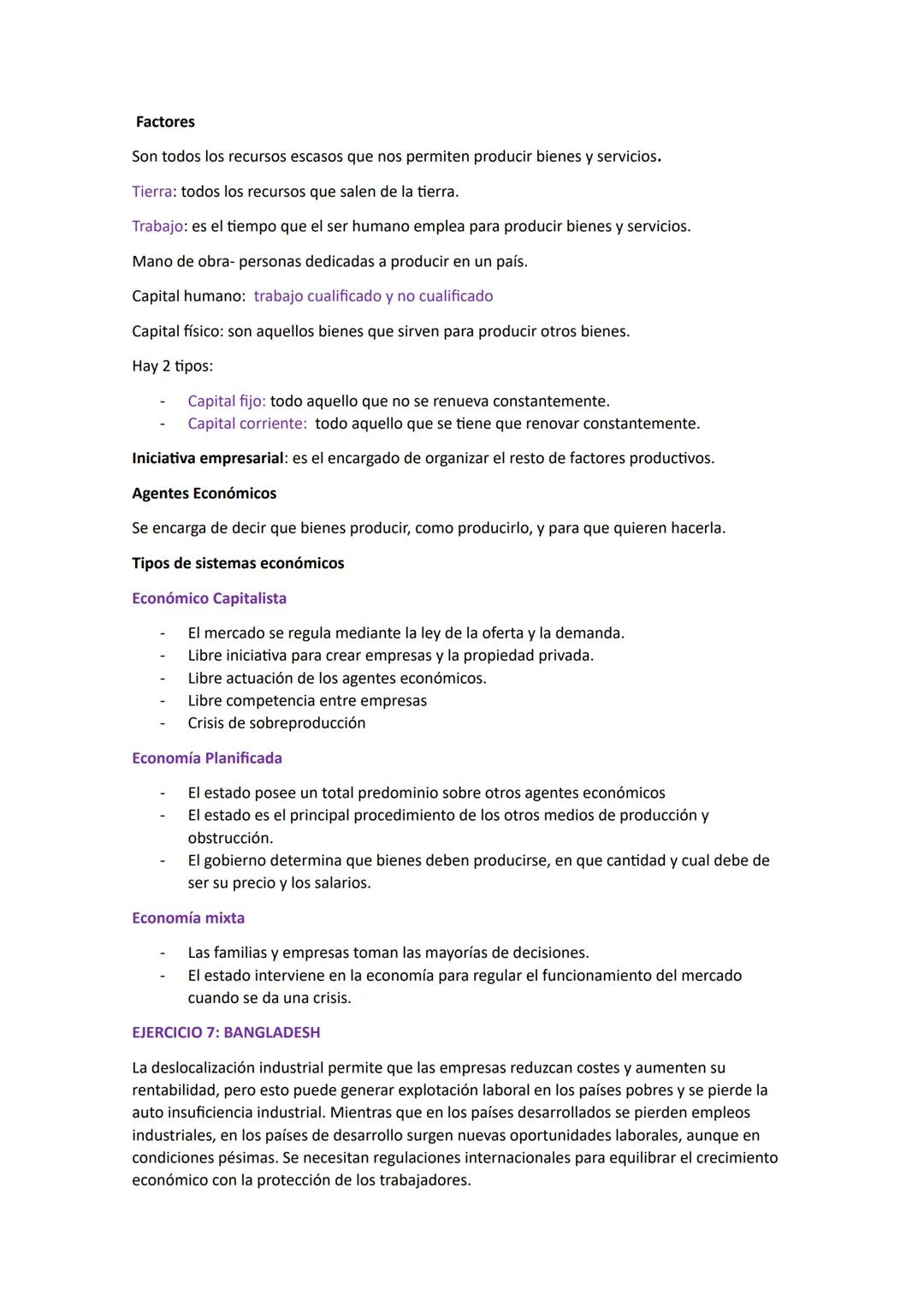--- OCR Start ---
Geografía e Historia
• ¿Qué es la economía? ¿Cuál es su objetivo?
La economía es una ciencia que estudia como se administr