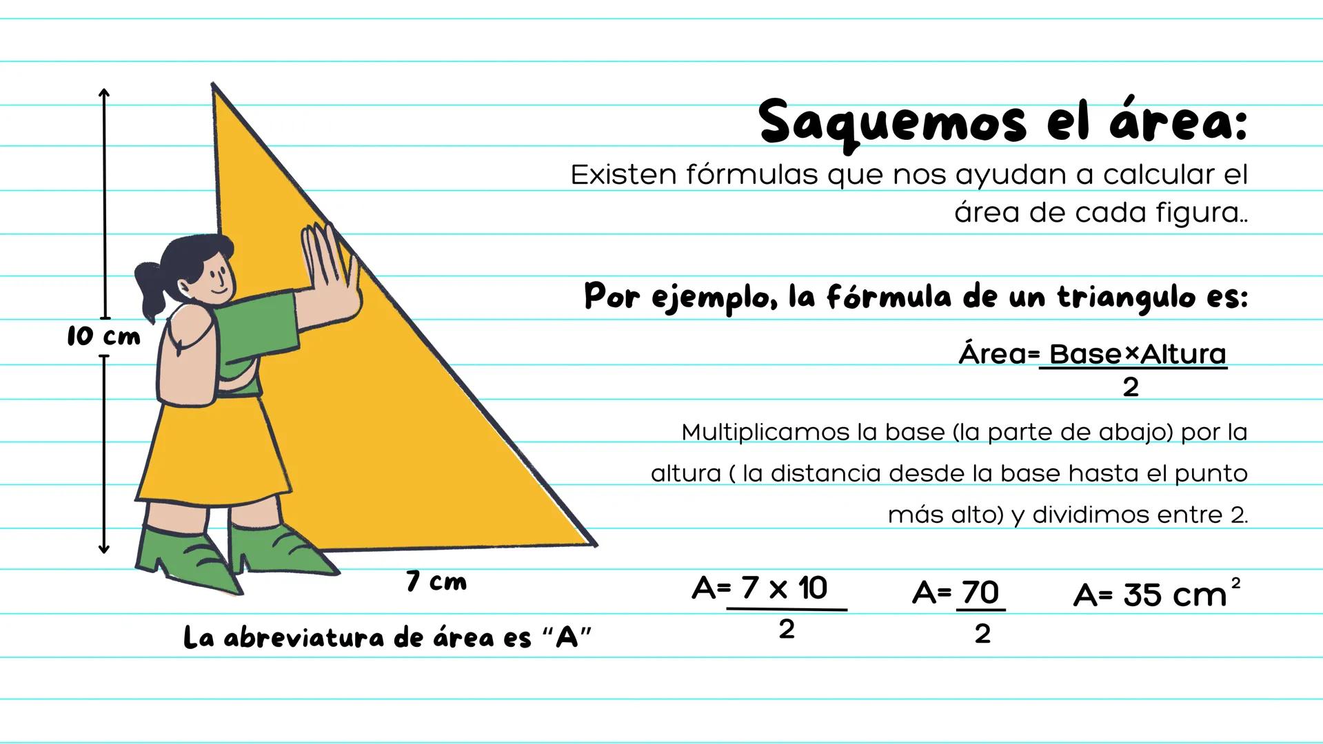# Perímetro
y
# Área # Objetivos
- Saber q es un polígono
- Reconocer al perímetro como la suma
de las longitudes de sus lados y área
com