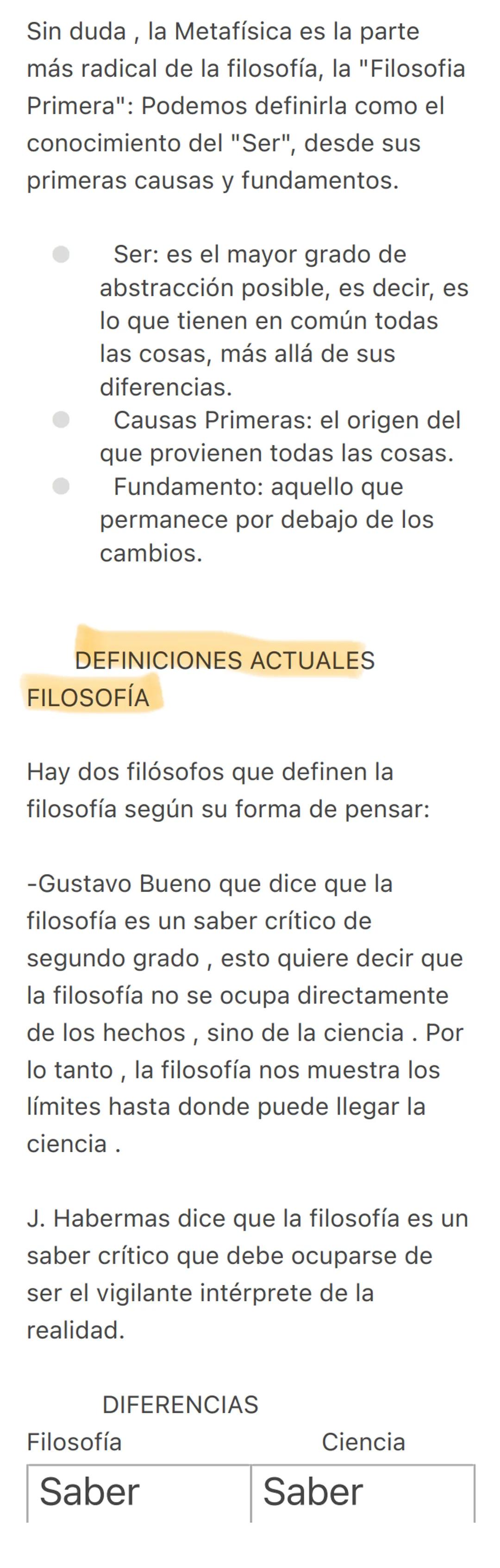 # Filosofía
Definición etimológica de la filosofía:
Significa "amor a la sabiduría", se
deriva del verbo "phileo" amar, y de
"sophía" sabe