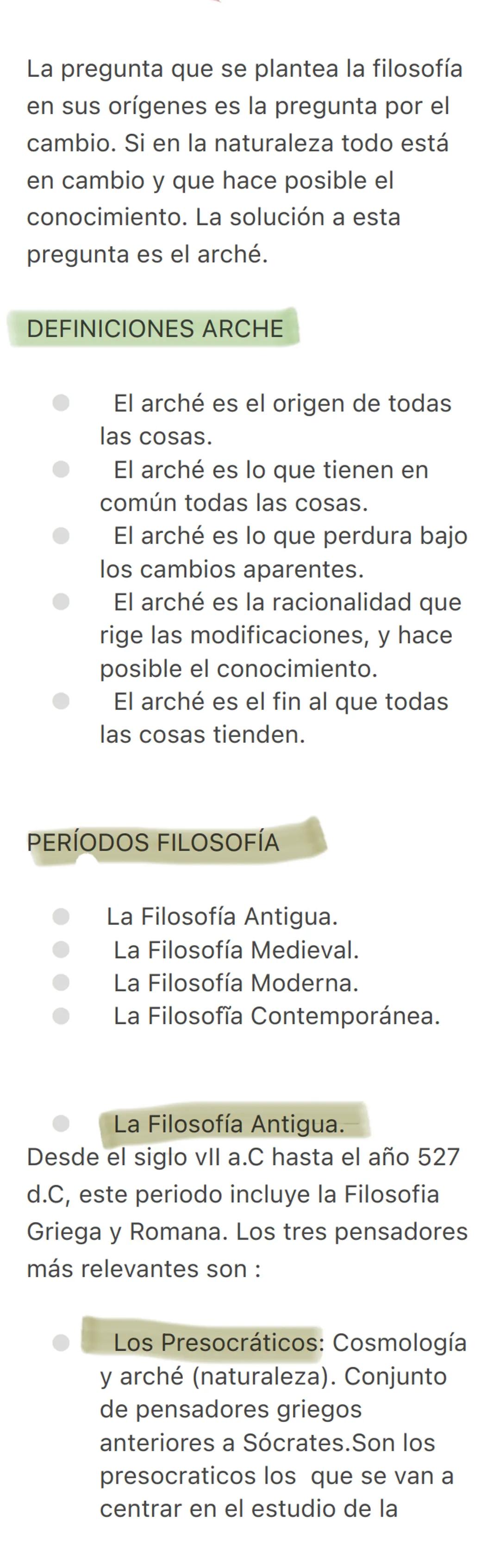 # Filosofía
Definición etimológica de la filosofía:
Significa "amor a la sabiduría", se
deriva del verbo "phileo" amar, y de
"sophía" sabe