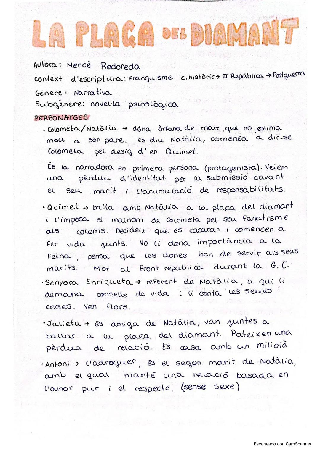 La Plaça del Diamant
