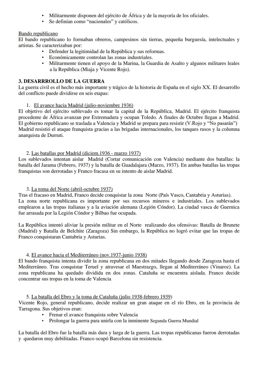 # BLOQUE 10
La Guerra Civil (1936-1939)
10.1. La Guerra Civil: aproximación a la historiografía sobre el conflicto. Desarrollo de la guerr
