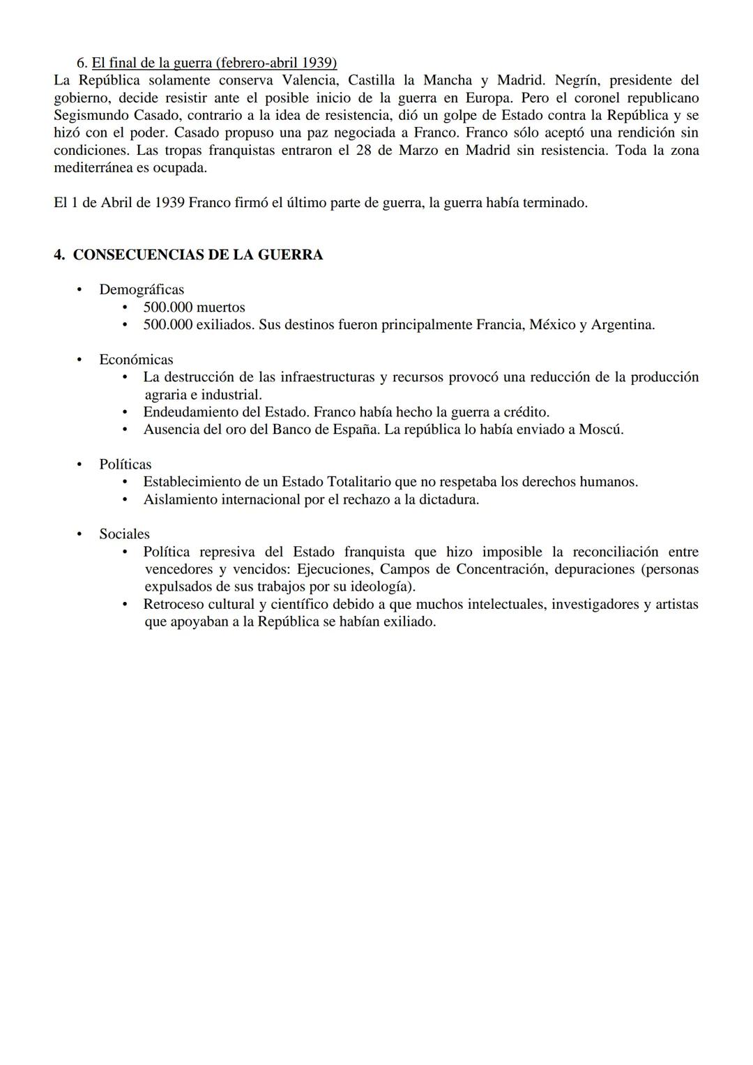 # BLOQUE 10
La Guerra Civil (1936-1939)
10.1. La Guerra Civil: aproximación a la historiografía sobre el conflicto. Desarrollo de la guerr
