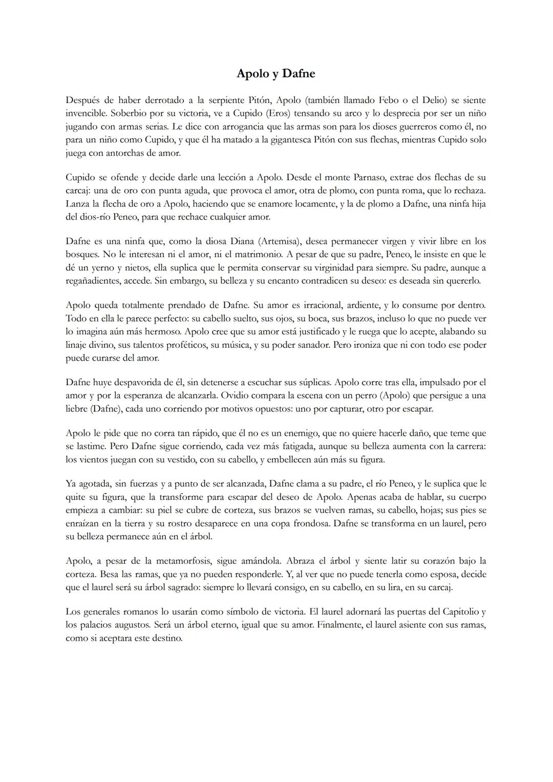 # Deucalión y Pirra
Después del gran diluvio enviado por Júpiter (Zeus) para castigar la impiedad de los humanos, la tierra
está completame
