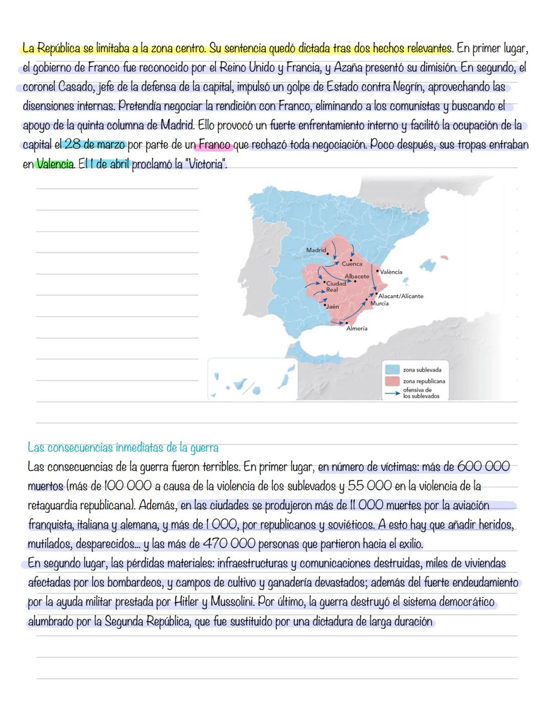 # TEMA 11
Un golpe a la
Democracia
1. Las causas. de la guerra
Reacción conservadora y radicalización social
En 1936, la república había
