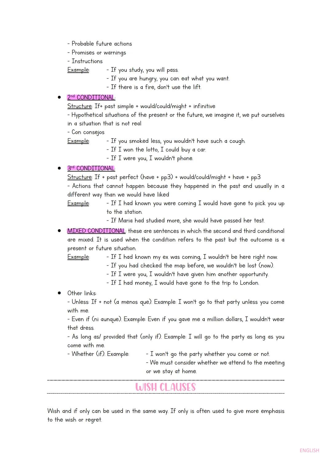 # CONTRAST CLAUSES
Contrast clauses are used to express opposite or contrasting ideas in a sentence. These
clauses are essential to express