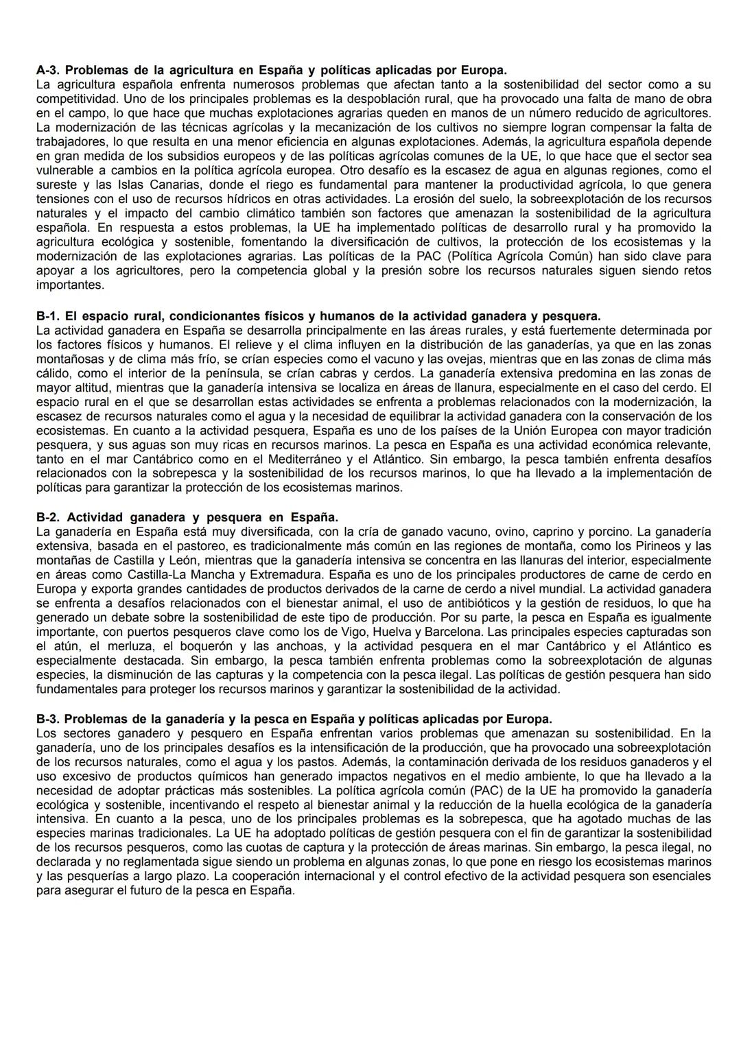 # 1. El relieve: Formación y características.
## A-1. Configuración general del relieve español peninsular. Rasgos básicos.
El relieve de l