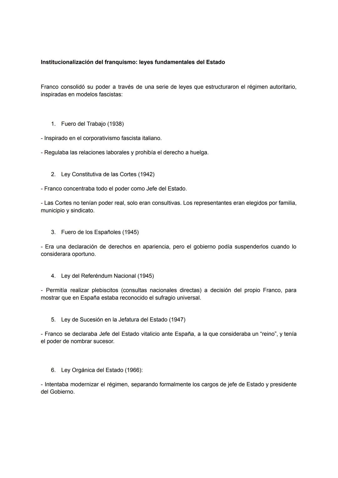 # TEMA 13: LA CREACIÓN DEL ESTADO FRANQUISTA. FUNDAMENTOS
IDEOLÓGICOS Y APOYOS SOCIALES.
1. La creación del estado franquista
Tras la vict