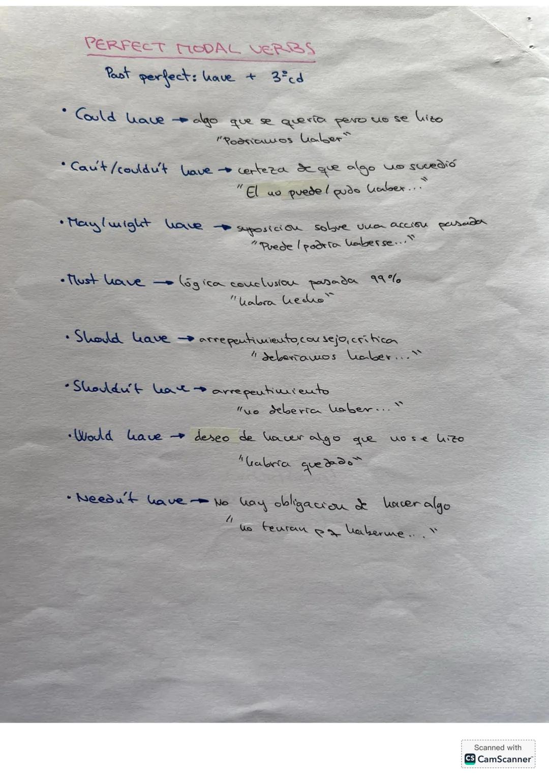 MODAL VERBS
•Cau {Ability
Peticiones
Permiso
Posibilidad 50%
• Be able to {Ability
ser capaz de Posibilidad
•Could {Abilidad en pasado
po