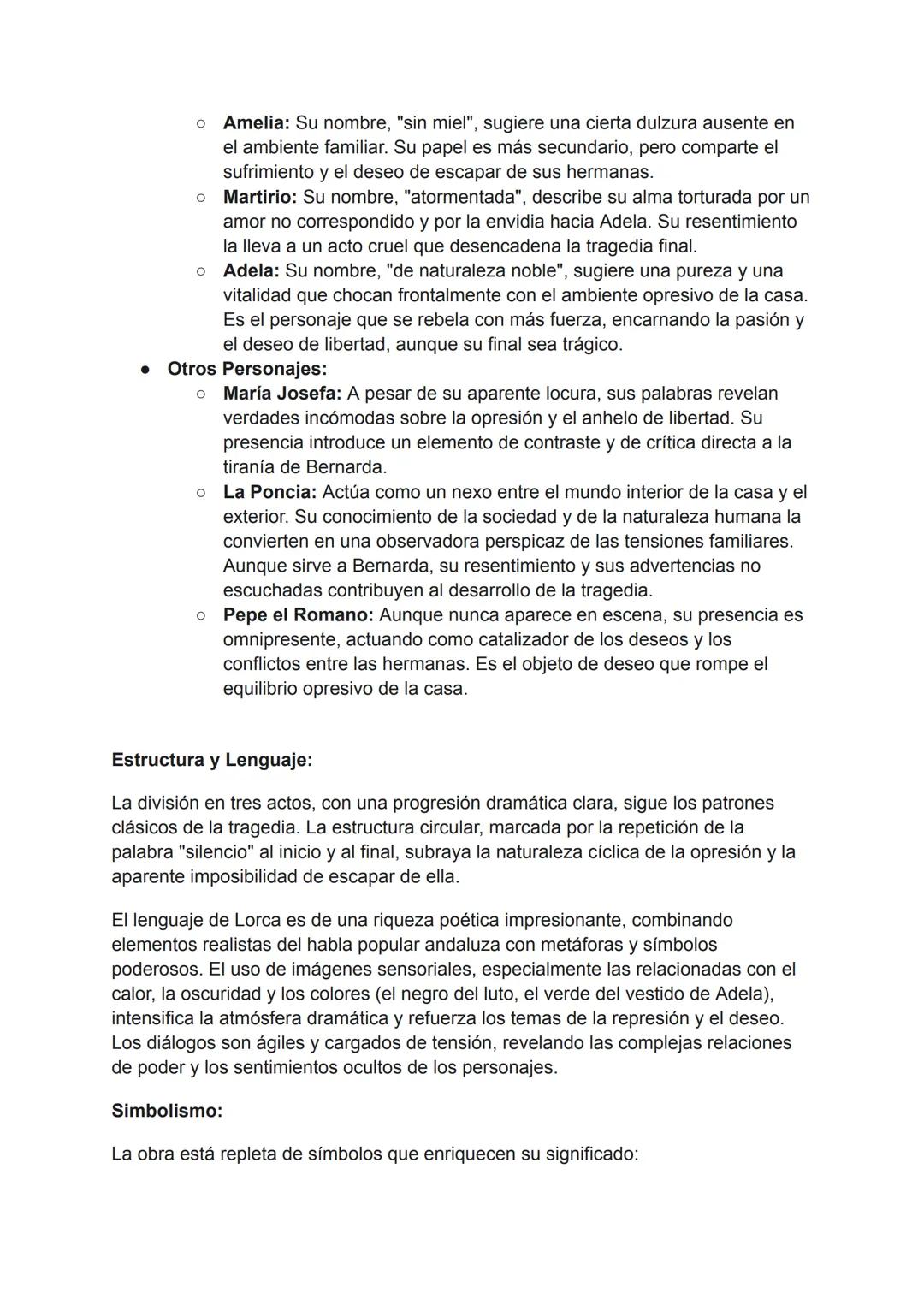 Teoría Detallada de "La casa de Bernarda Alba": Un Drama de Opresión y
Deseo Frustrado
"La casa de Bernarda Alba" se erige como una de las c