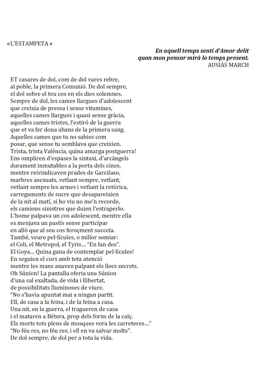 L'obra poètica de
Vicent Andrés Estellés
(1924-1993)
Valencià: Llengua i Literatura II
(2n de Batxillerat)
Prof. Adrià 1. Introducció
L'obra