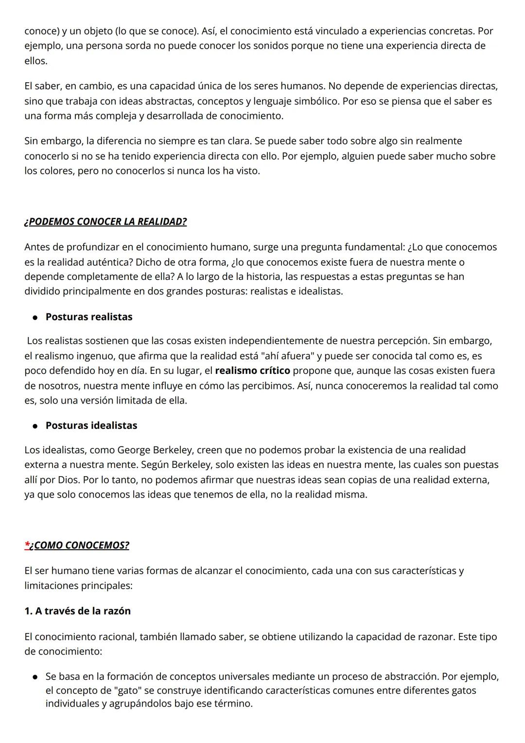 TEMA 3: LA TEORÍA DEL CONOCIMIENTO
1.¿que es el conocimiento?
Conocer es una actividad que hacemos para entender algo, ya sea un objeto o un