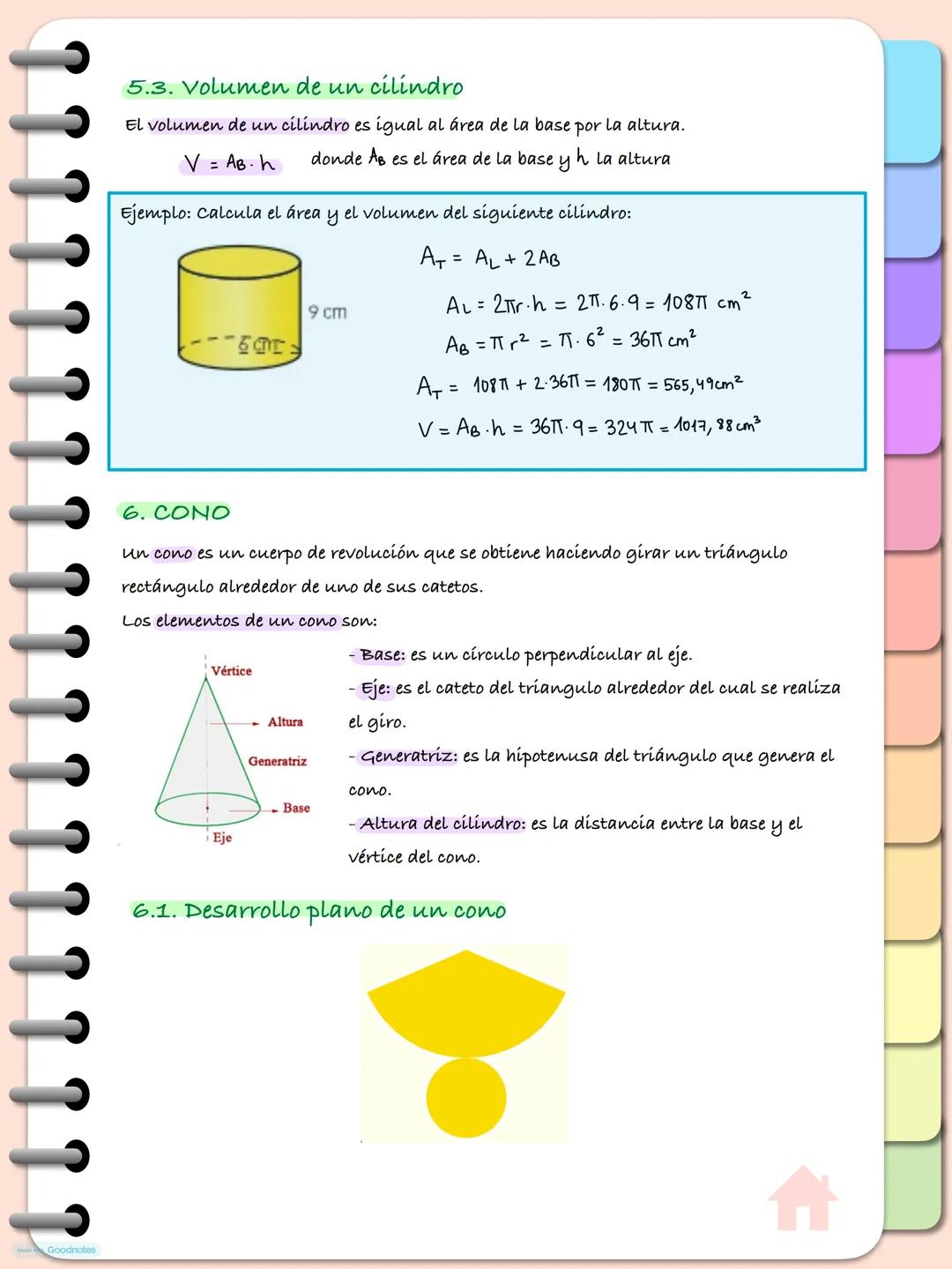 Tema 10. Geometría espacial
1. POLIEDROS
un poliedro es un cuerpo geométrico limitado por caras en forma de polígonos.
Los elementos de un p
