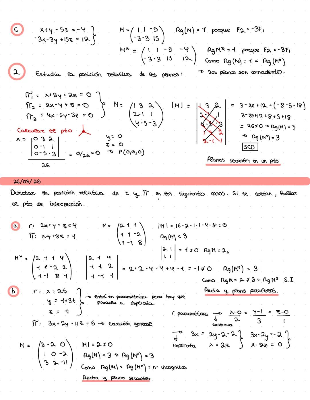 --- OCR Start ---
Geometría
Recta en ee espacio
• Una recta renee espacio viene determinada por:
ECUACIÓN VECTORIAL
OP
= Opo + t
un ponto P