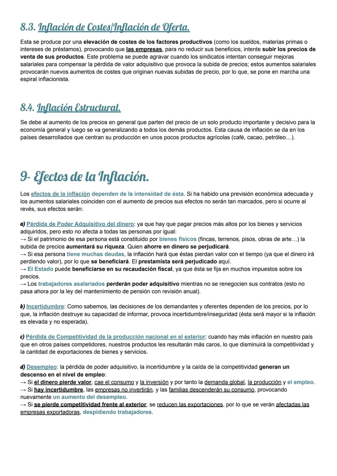 Tema 10: El Dinero y la Inflación.
ÍNDICE
1- Origen y Evolución del Dinero.
2- El Dinero: Definición y Funciones.
3- La Oferta Monetaria.
4